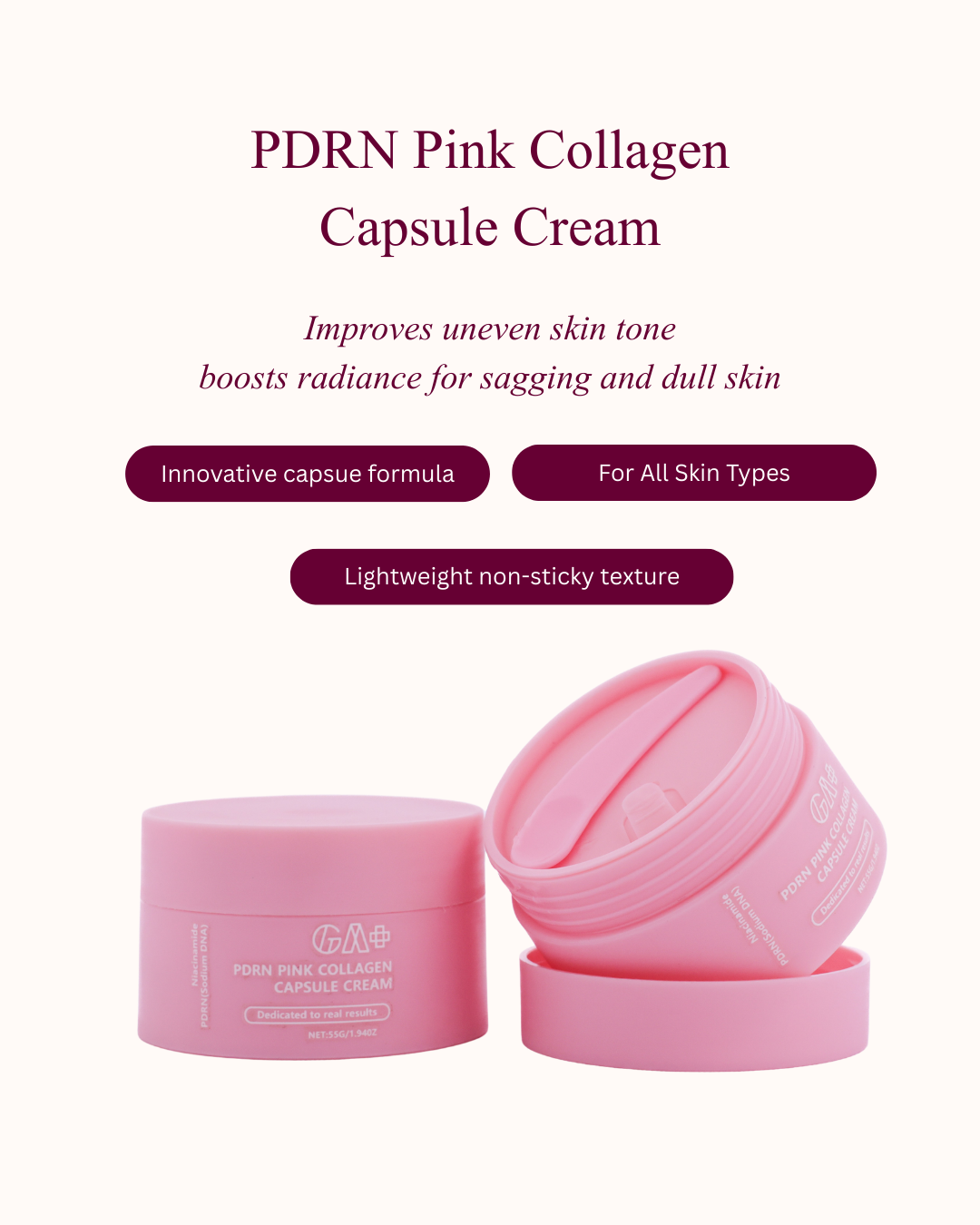 PDRN Pink Collagen Capsule Cream